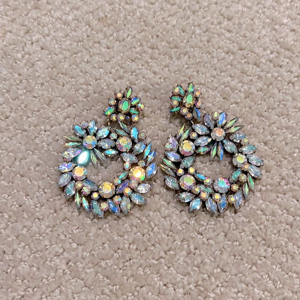 J.Crew crystal statement earrings